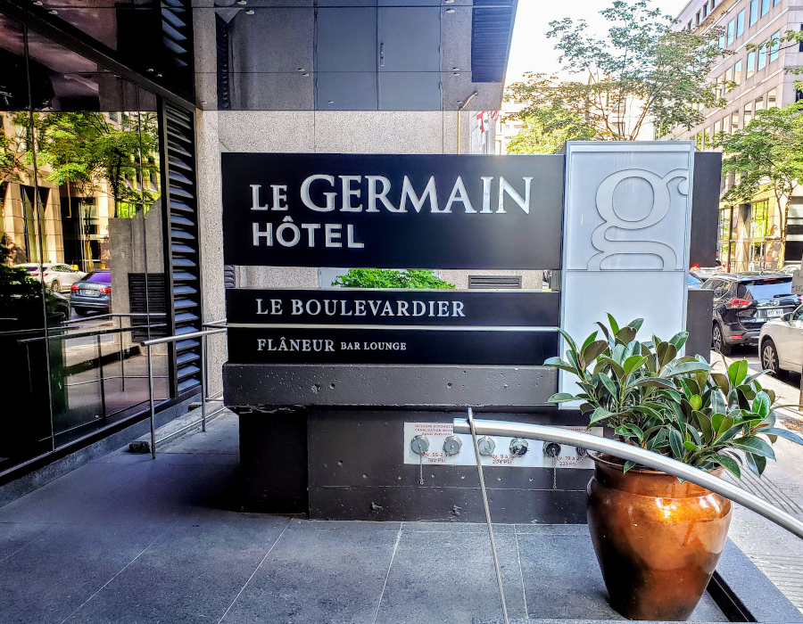 Le Germain Hotel Montréal artful interiors