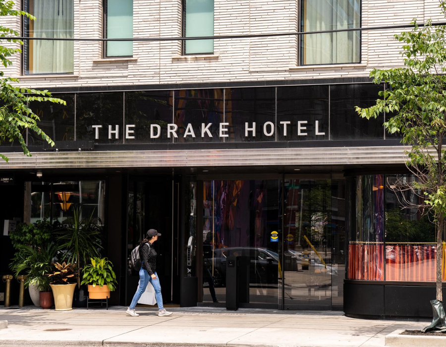 The Drake Hotel Toronto art program and rooftop