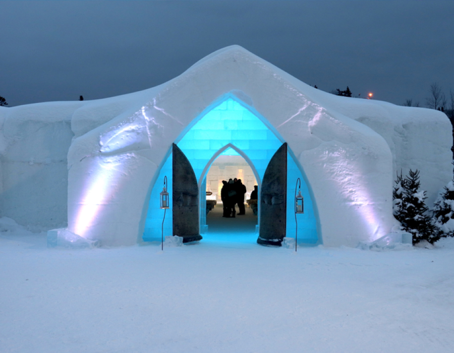Ice Hotel near Québec City
